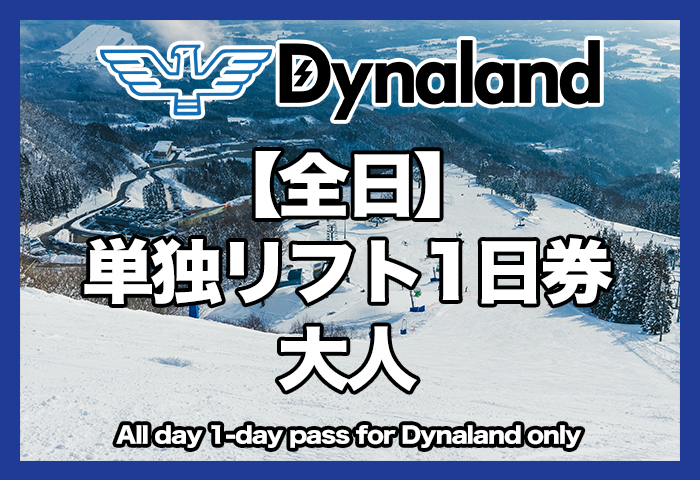 岐阜県☆高鷲スノーパークダイナランド共通☆リフト招待券1枚☆リフト